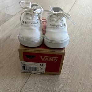 Vans White Kids Shoes